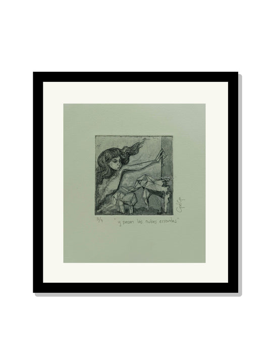 "Pasan las nubes errantes"