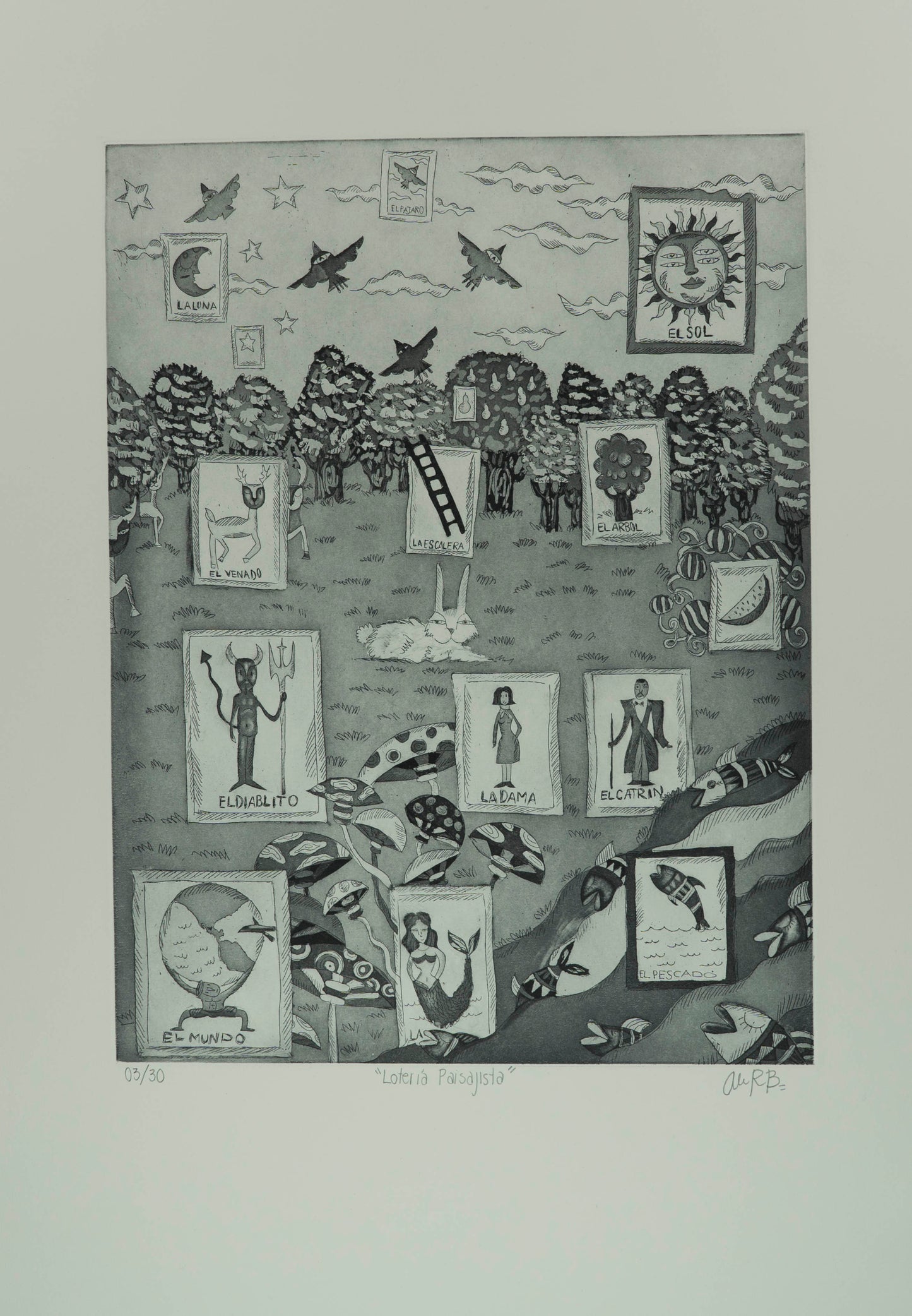 "Lotería paisajista"