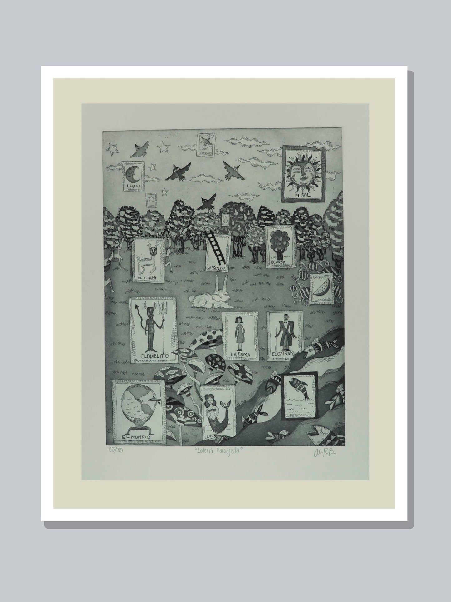 "Lotería paisajista"