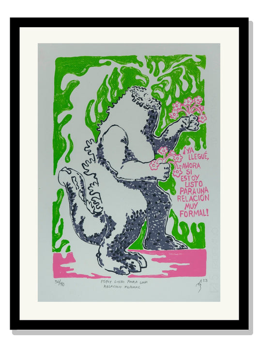 "Estoy listo para una relacion formal"