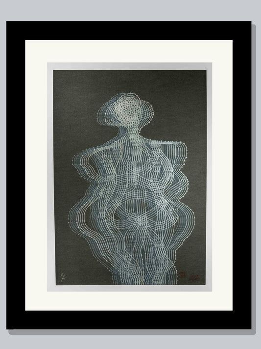 "La venus de lausel" color negro