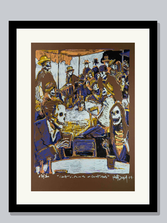 "Catrinas a cantinas"