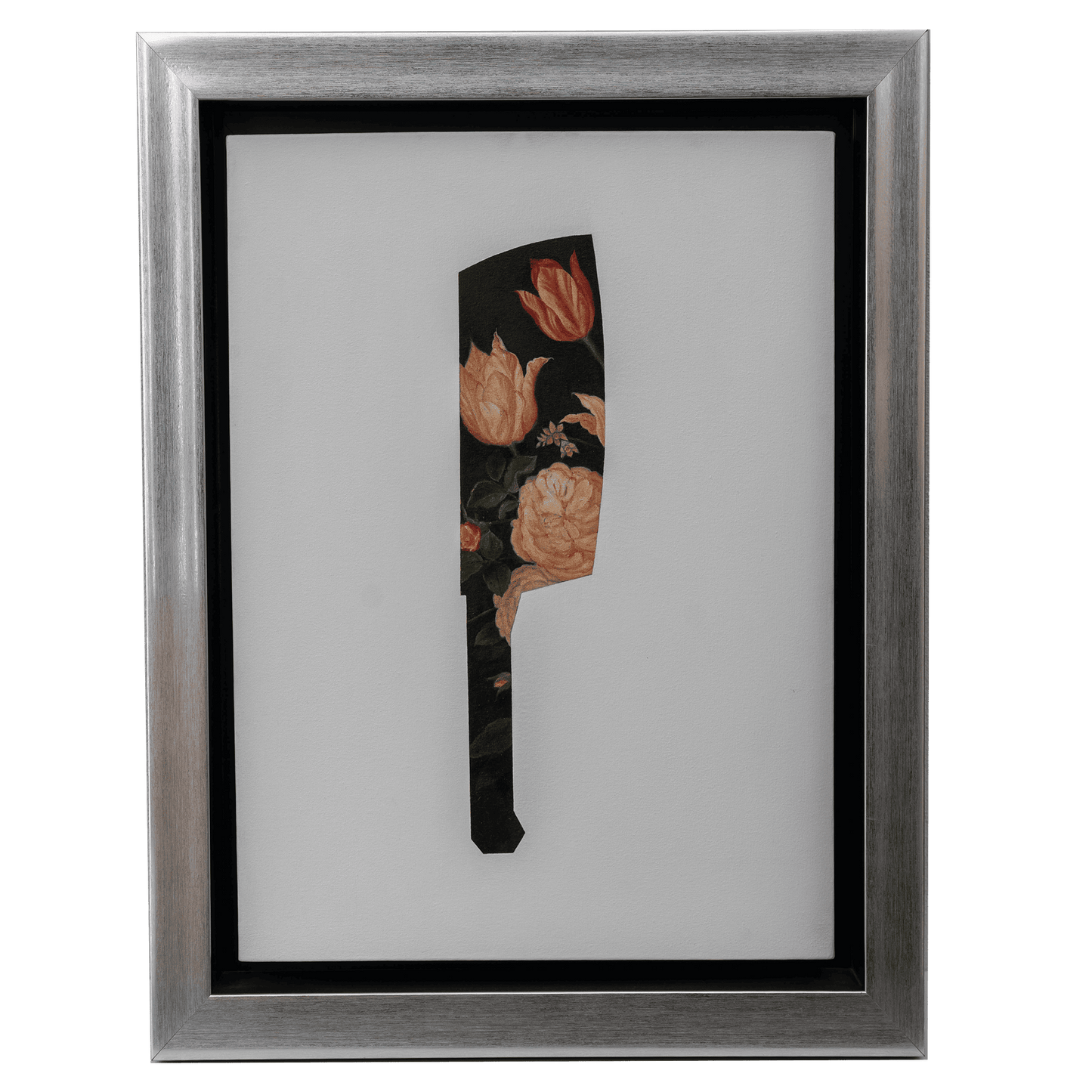 "Hacha con flores Nº12"