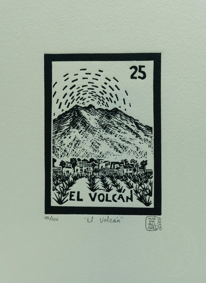 "El volcán"