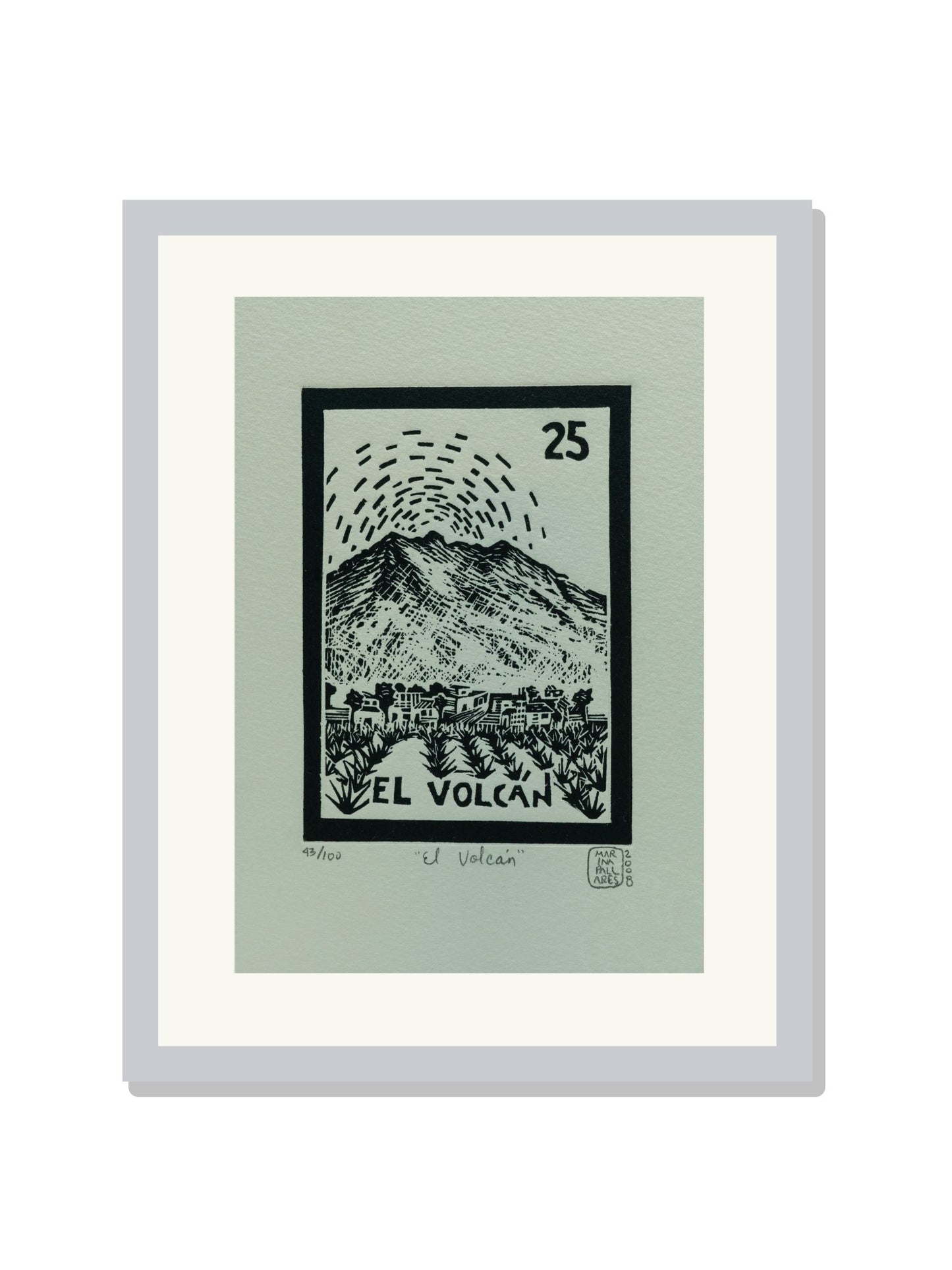 "El volcán"