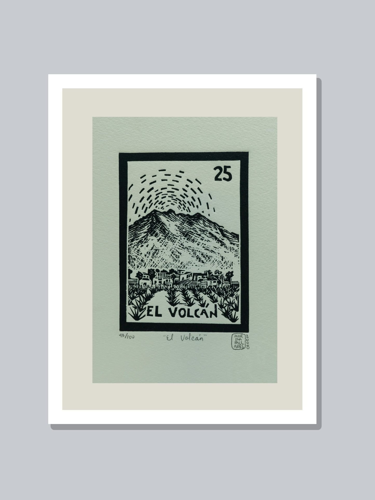 "El volcán"