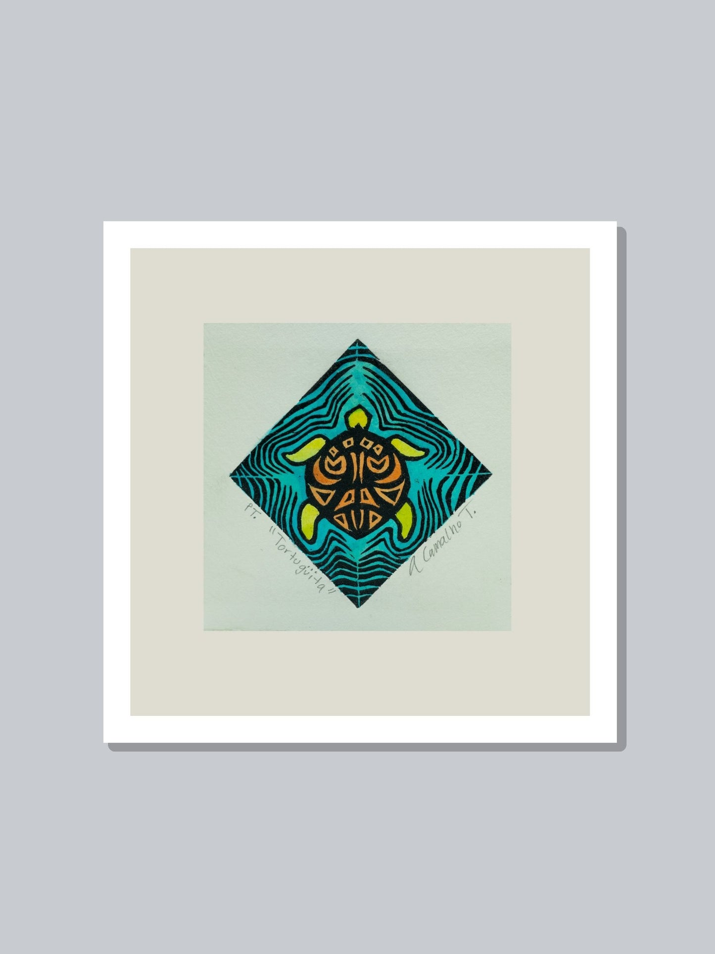 "Tortuguita" Color Aqua