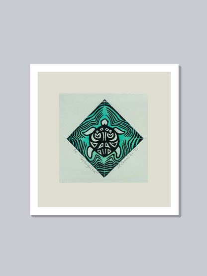 "Tortuguita" Color turquesa