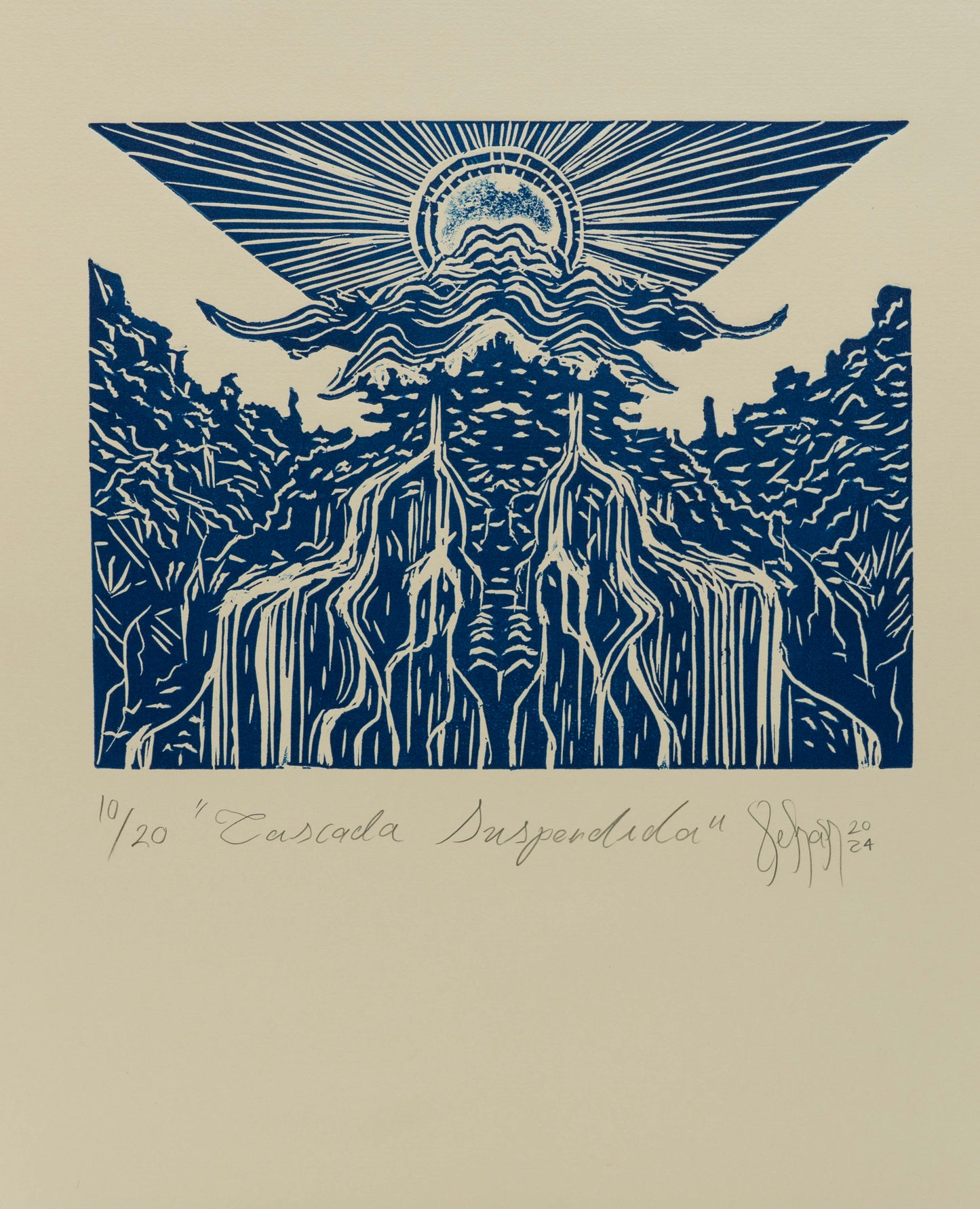 "Cascada Suspendida"