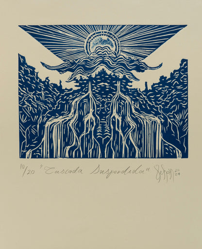 "Cascada Suspendida"