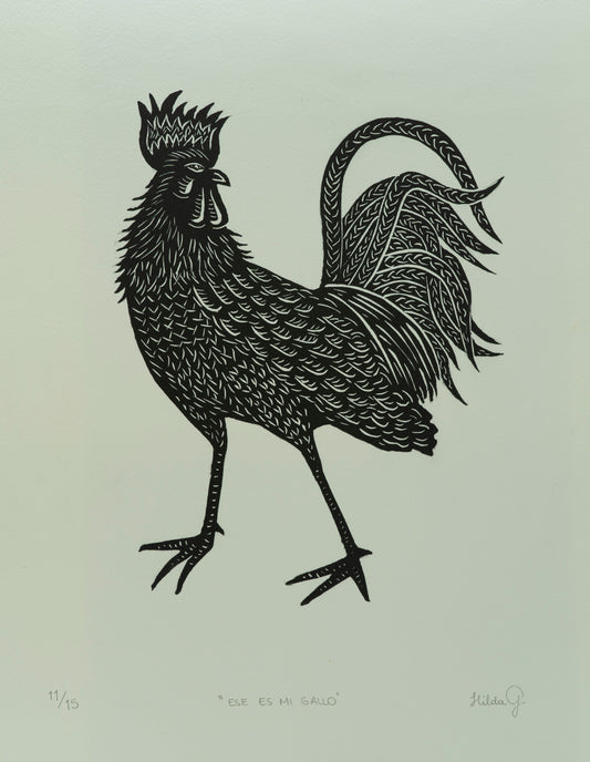 "Ese es mi gallo"