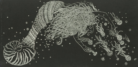 "La sirena que se enamora de las medusas"