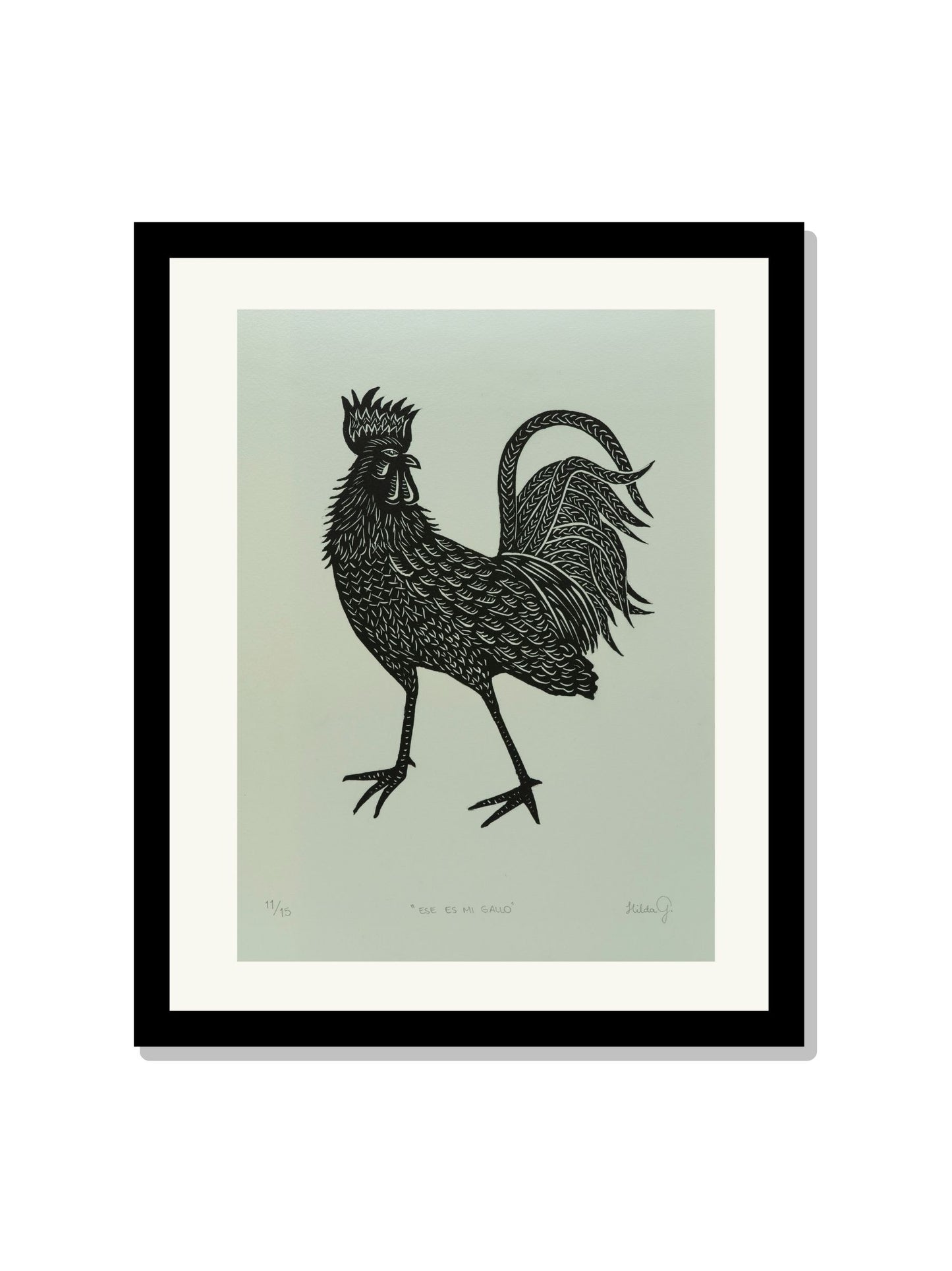"Ese es mi gallo"