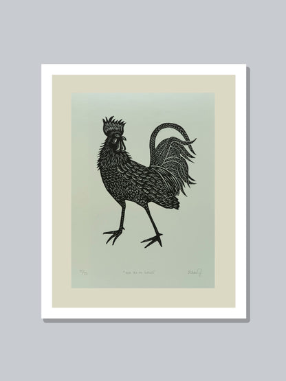 "Ese es mi gallo"