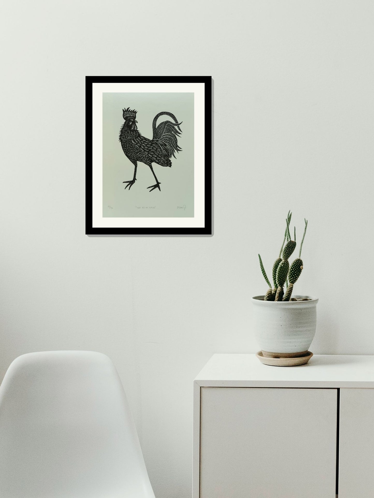 "Ese es mi gallo"