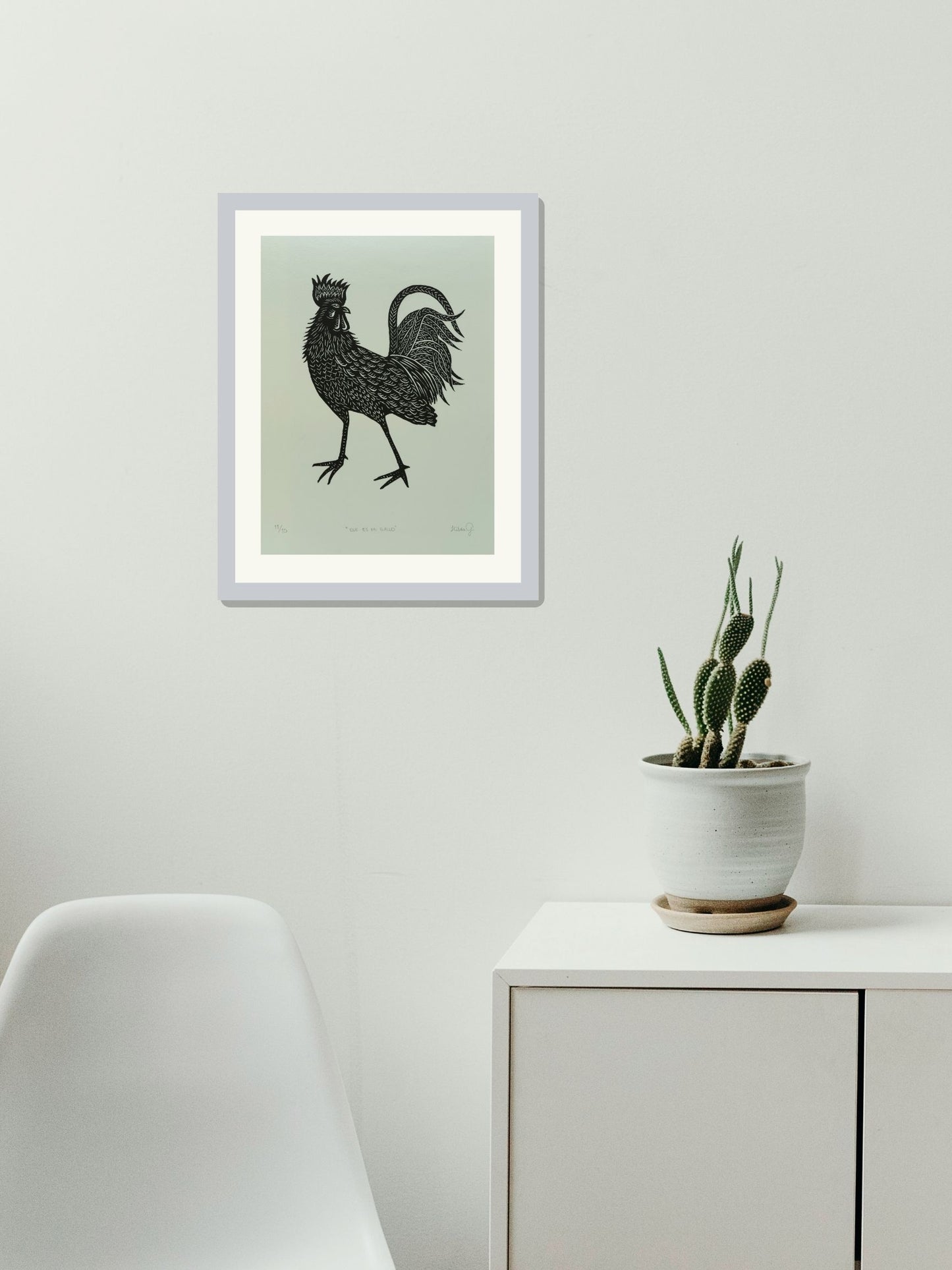 "Ese es mi gallo"