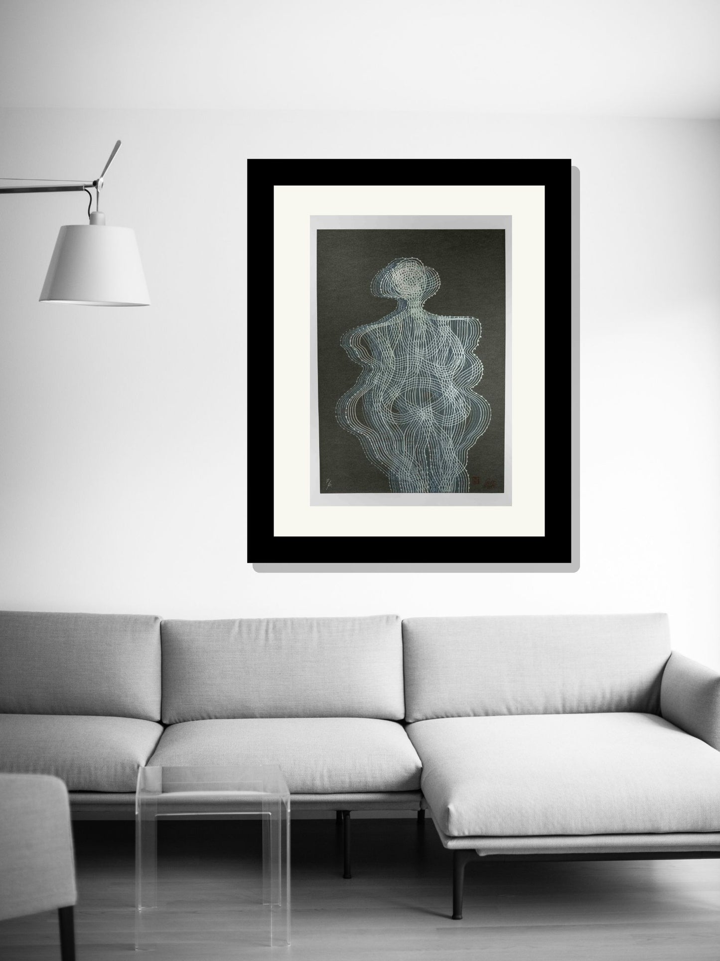 "La venus de lausel" color negro