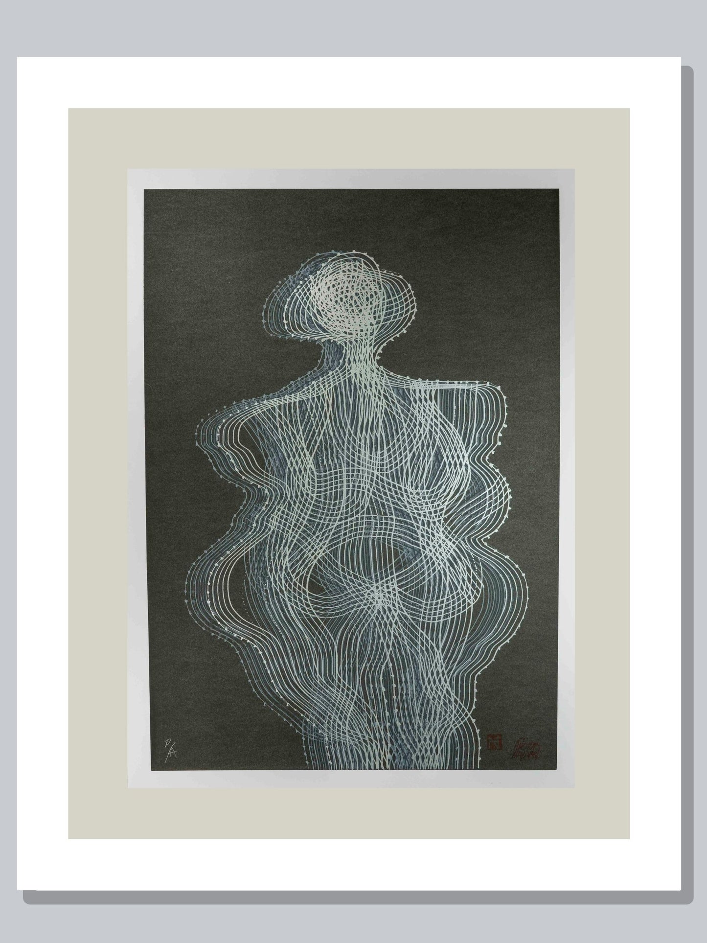 "La venus de lausel" color negro