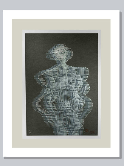 "La venus de lausel" color negro