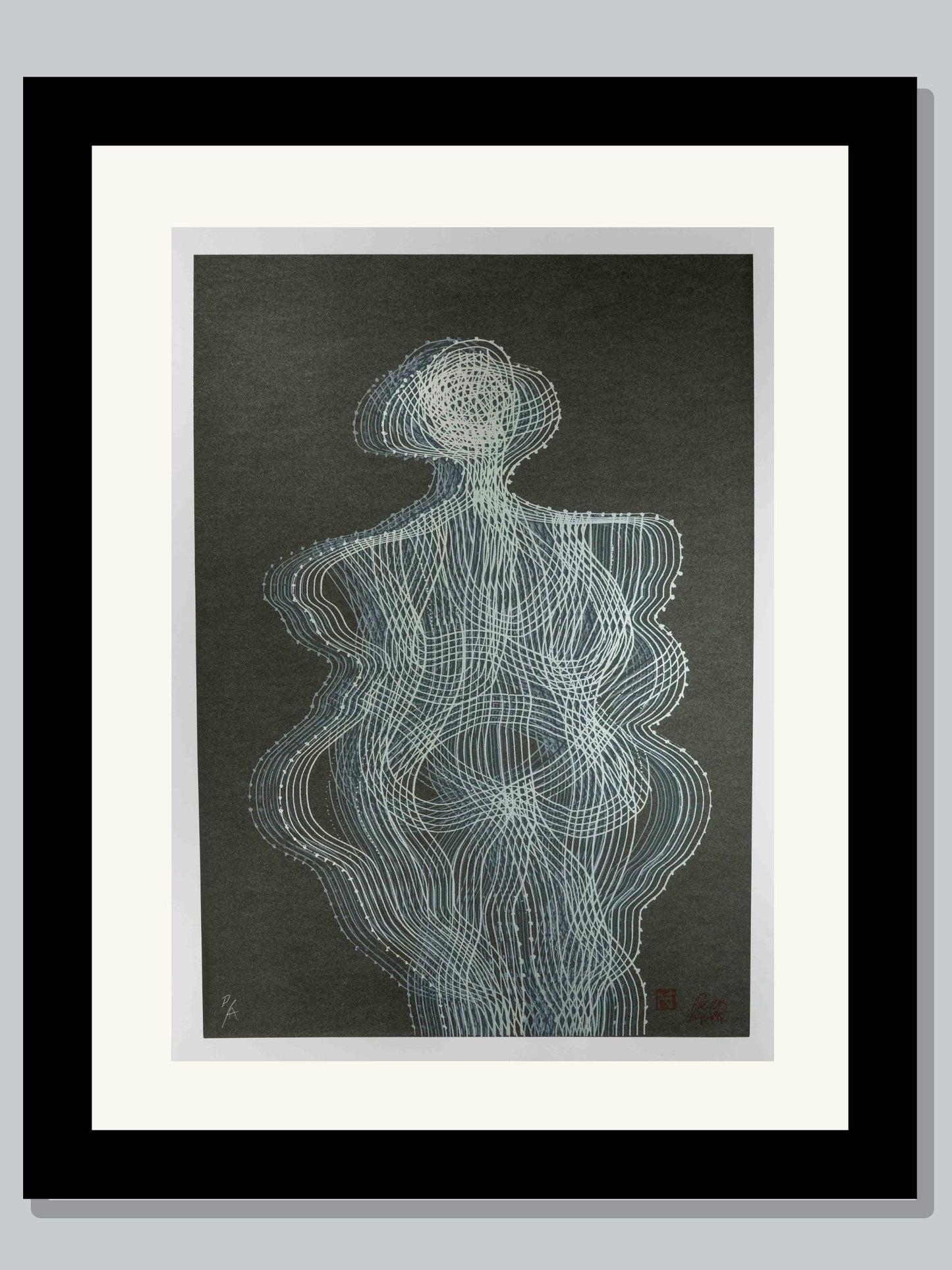 "La venus de lausel" color negro