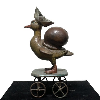 "Patito viajero inmigrante"
