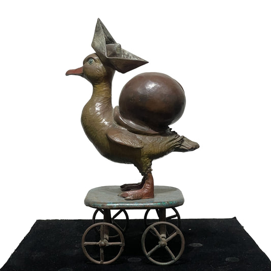 "Patito viajero inmigrante"