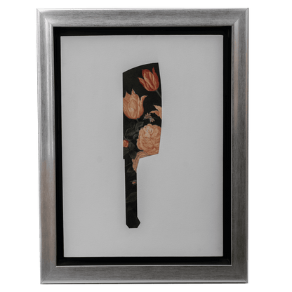 "Hacha con flores Nº12"