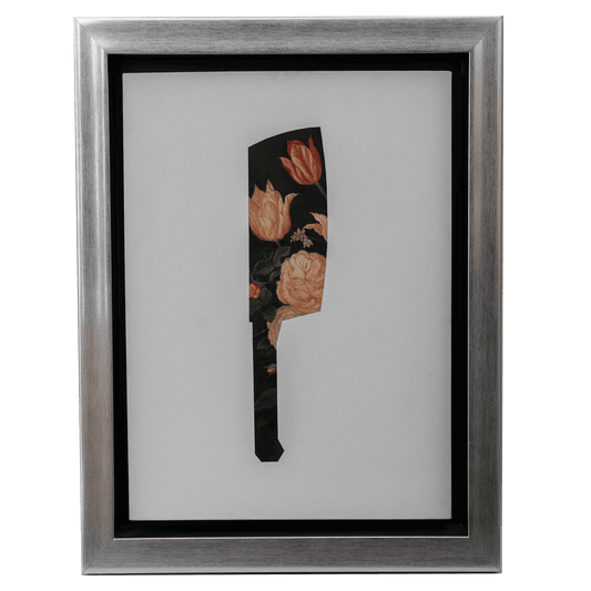 "Hacha con flores Nº12"